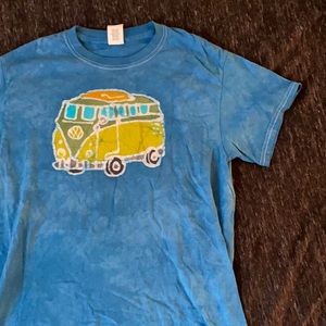 Blue VW van t shirt
